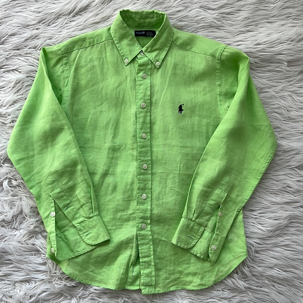 Ralph Lauren boys classic linen shirt